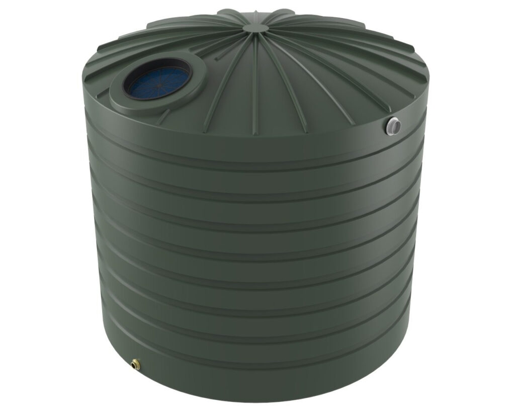 10 000 Litre Tall Domed Water Tank Bushman Tanks