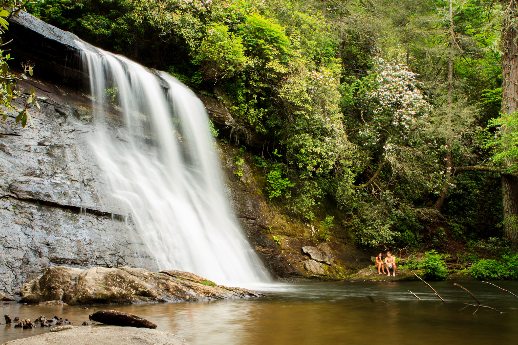 12 Waterfall Swimming Holes In North Carolina