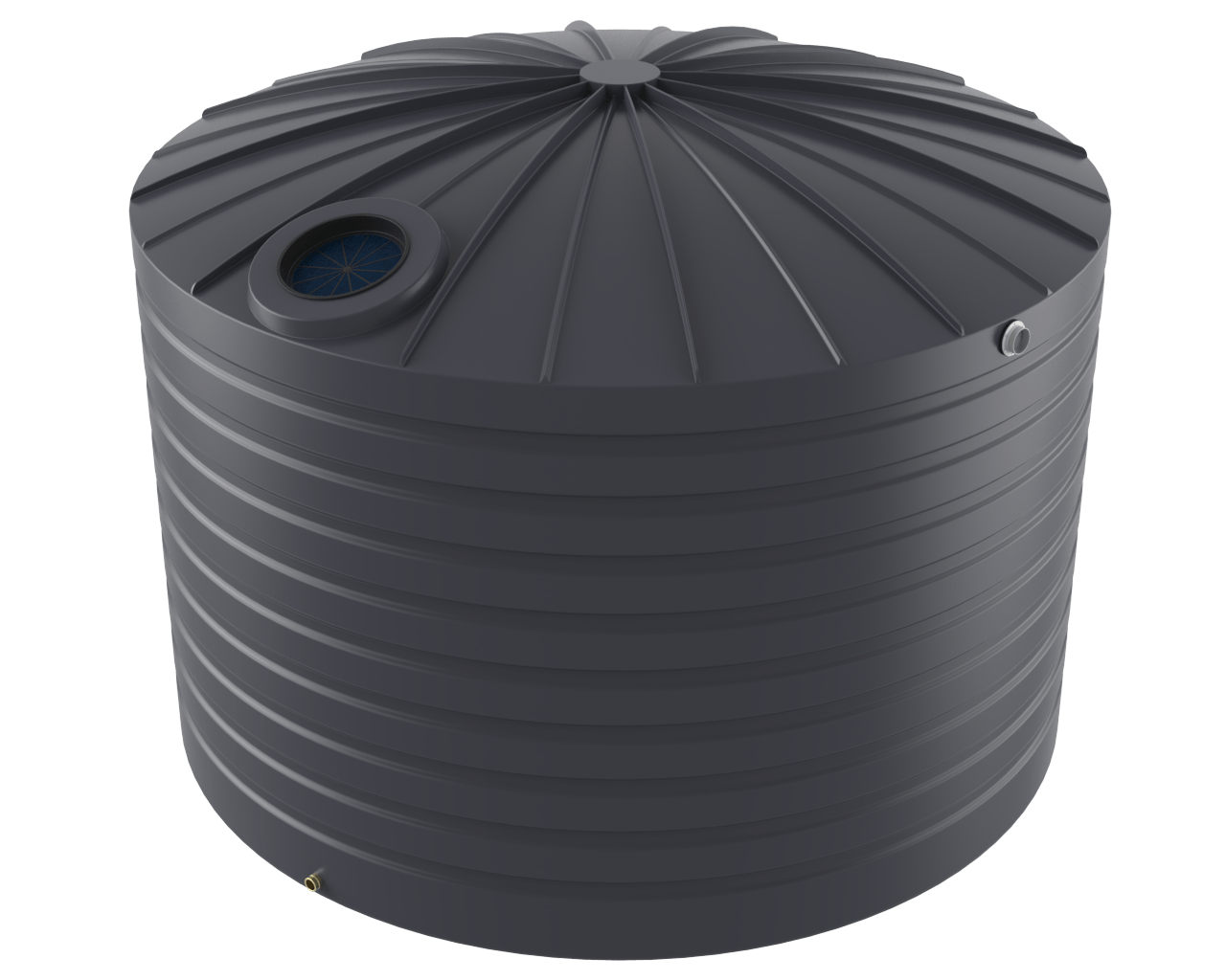 25000 Litre Domed Round Water Tank Bushman Tanks