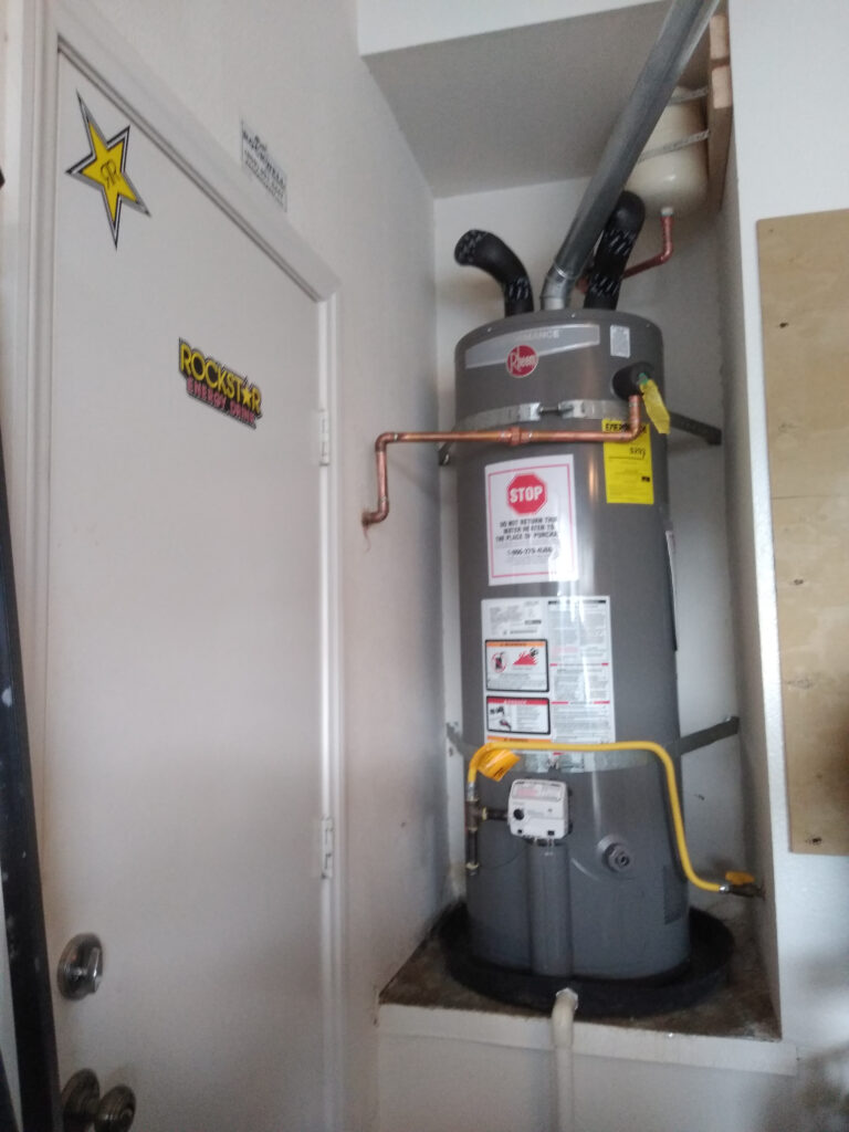 50 Gallon Water Heater Installation Lake Elsinore California Sanford