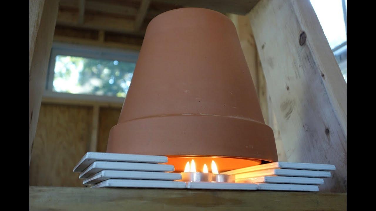 A DIY Tiny House Heater YouTube