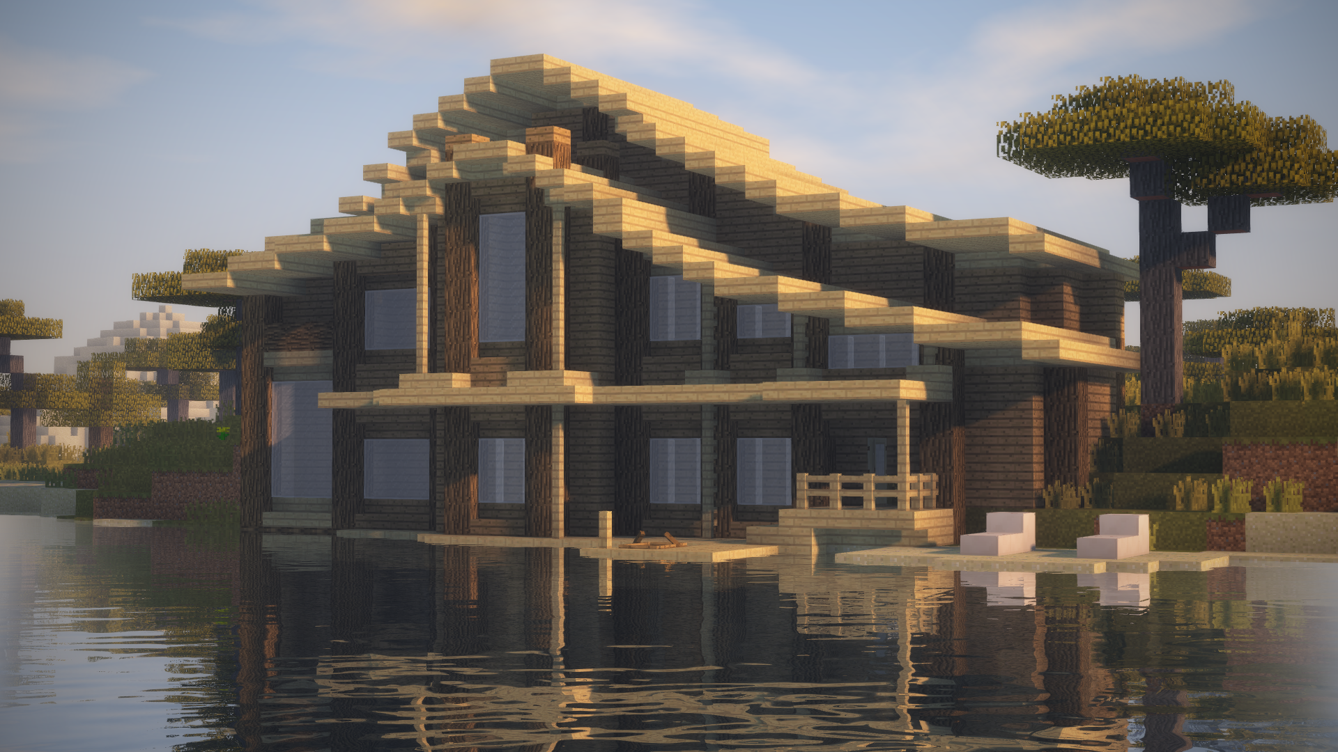 Beachhouse Minecraft Step By Step Pictures Zion Star