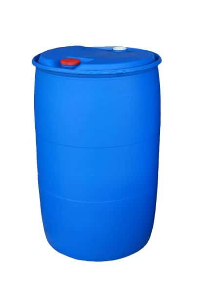 Blue 50 Gallon Barrel For Water Storage SCV Water