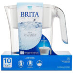 Brita Model Water Filter Water Cleasner With 1 Pitcher And 2 Filters