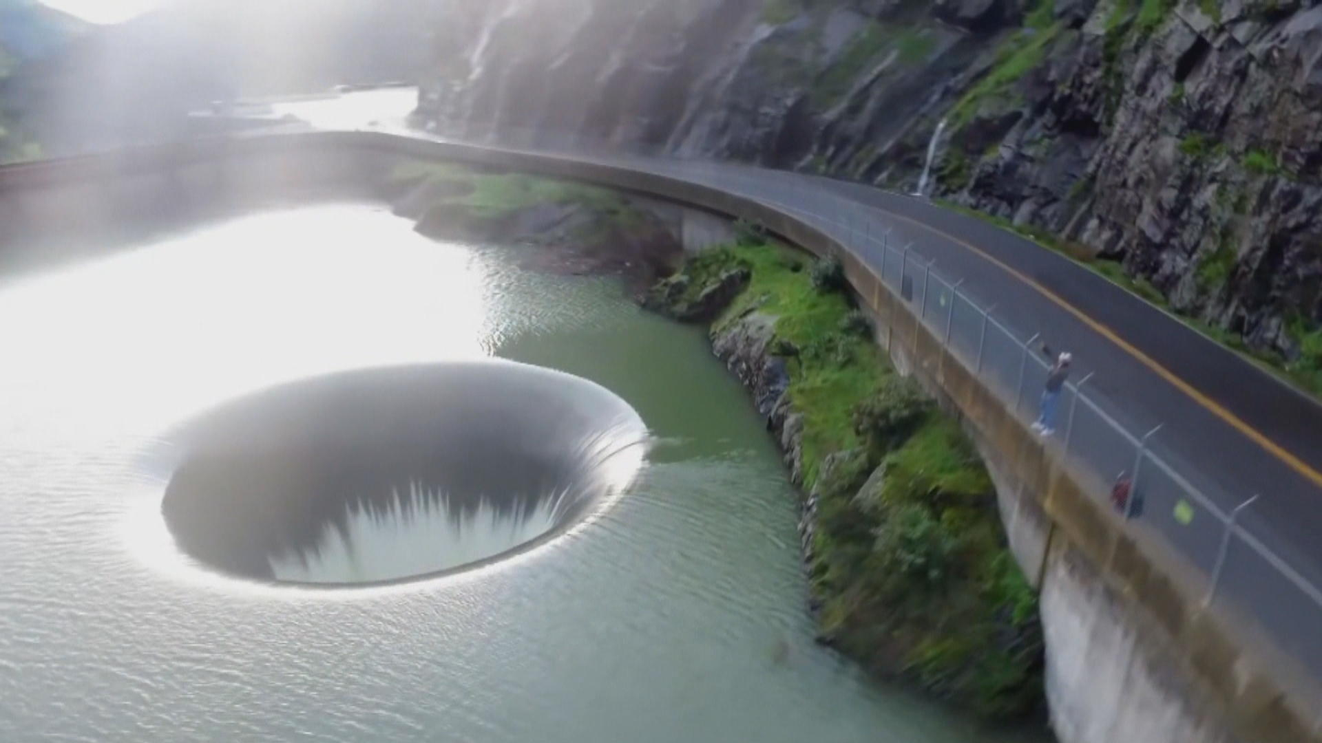 California s Punishing Rain Creates Rare Spectacle CBS News