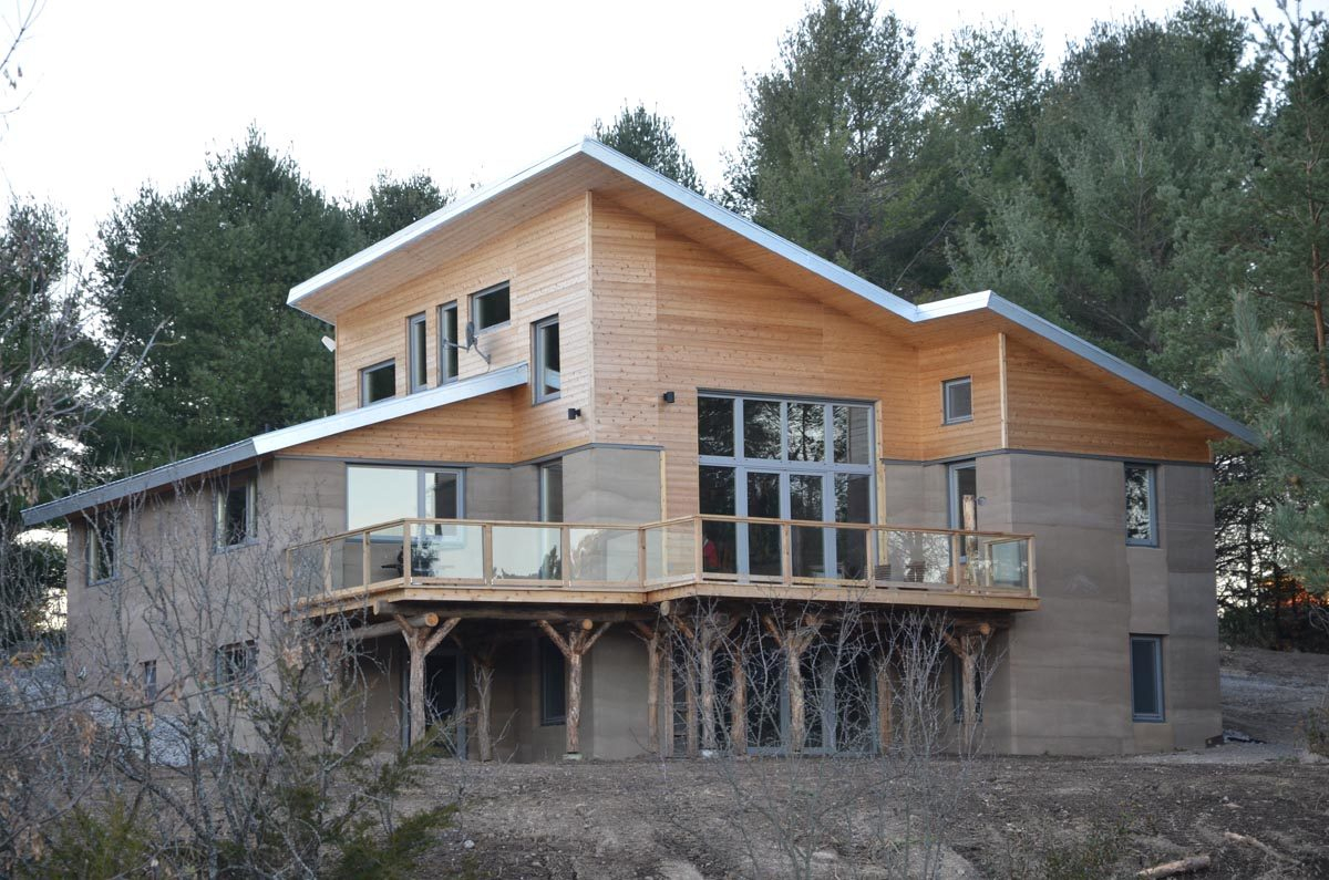 Castleton Residence Insulated Rammed Earth Fine Homebuilding