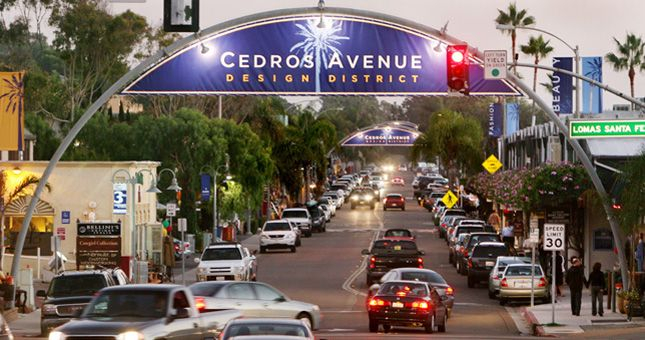 Cedros Ave Shopping District In Solana Beach Solana Beach Beach Town 