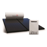 Chromagen Solar HW RoofLine Tank 300L Collector 2 X Flat Plate