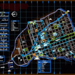 City Plan Technol Oxapampa Peru DWG Plan For AutoCAD Designs CAD