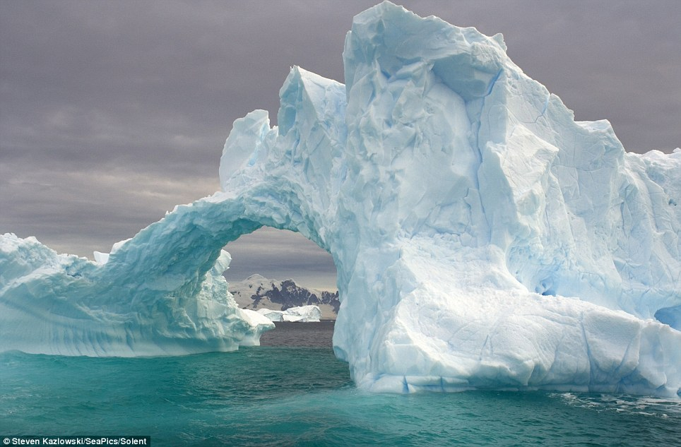 Cold Cuts Giant Icebergs Form Spectacular Sculptures As They Are 