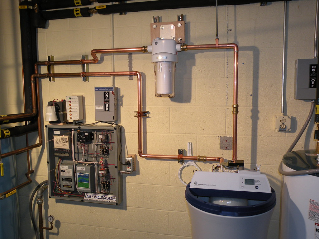 Completed Water Filter And Water Softener Installation Flickr