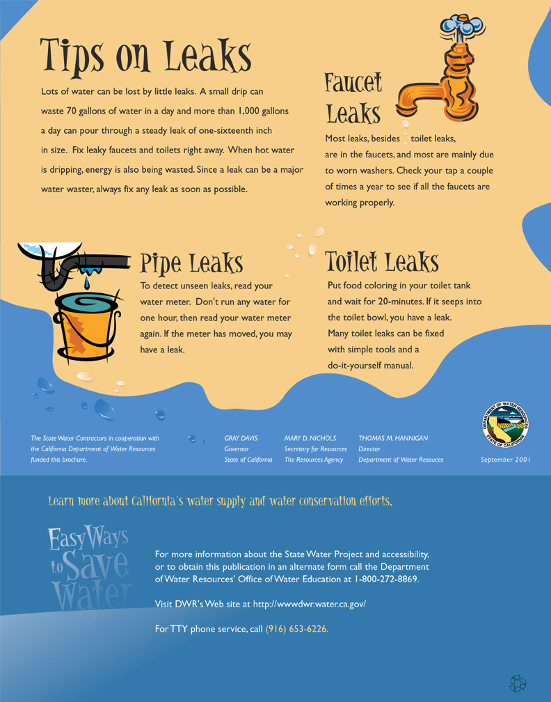 Easy Ways To Save Water Fern Valley Water District