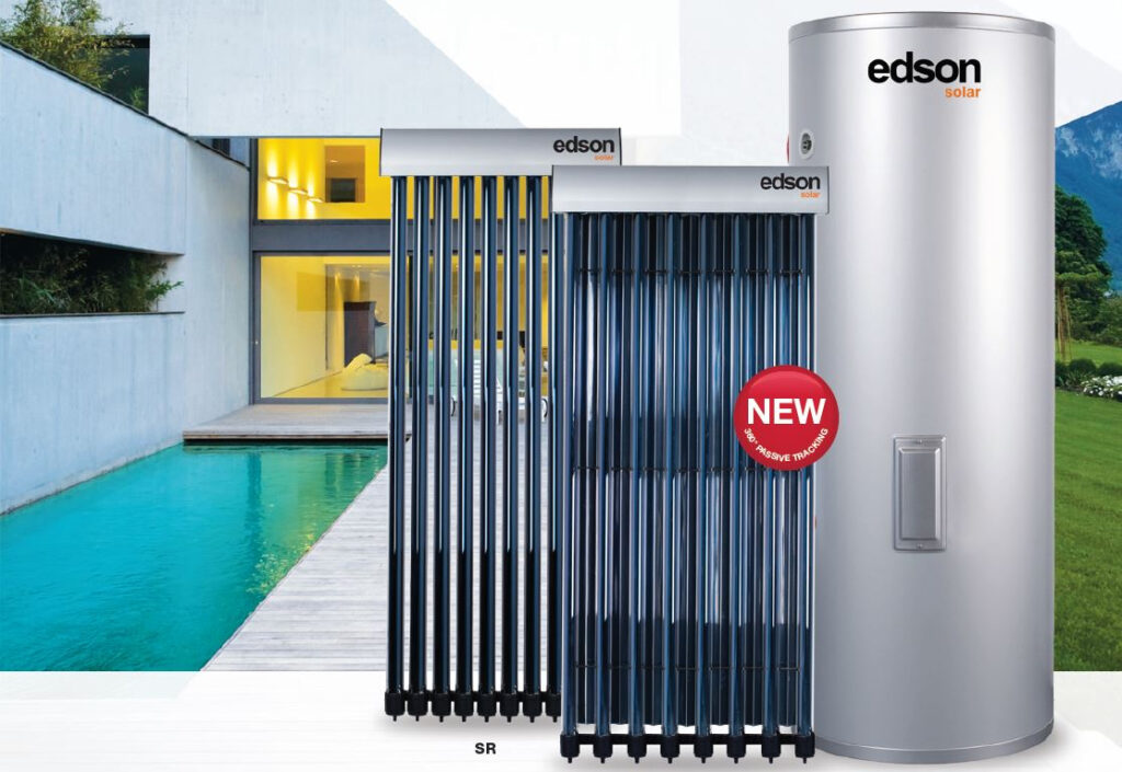 Edson Electric Boosted Solar Hot Water Systems Australian Hot Water