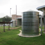 Galvanized Metal Cisterns And Tanks For Rainwater Storage