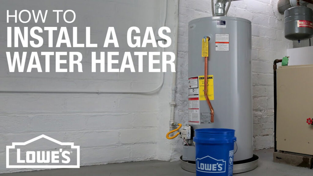 Gas Water Heater Installation YouTube