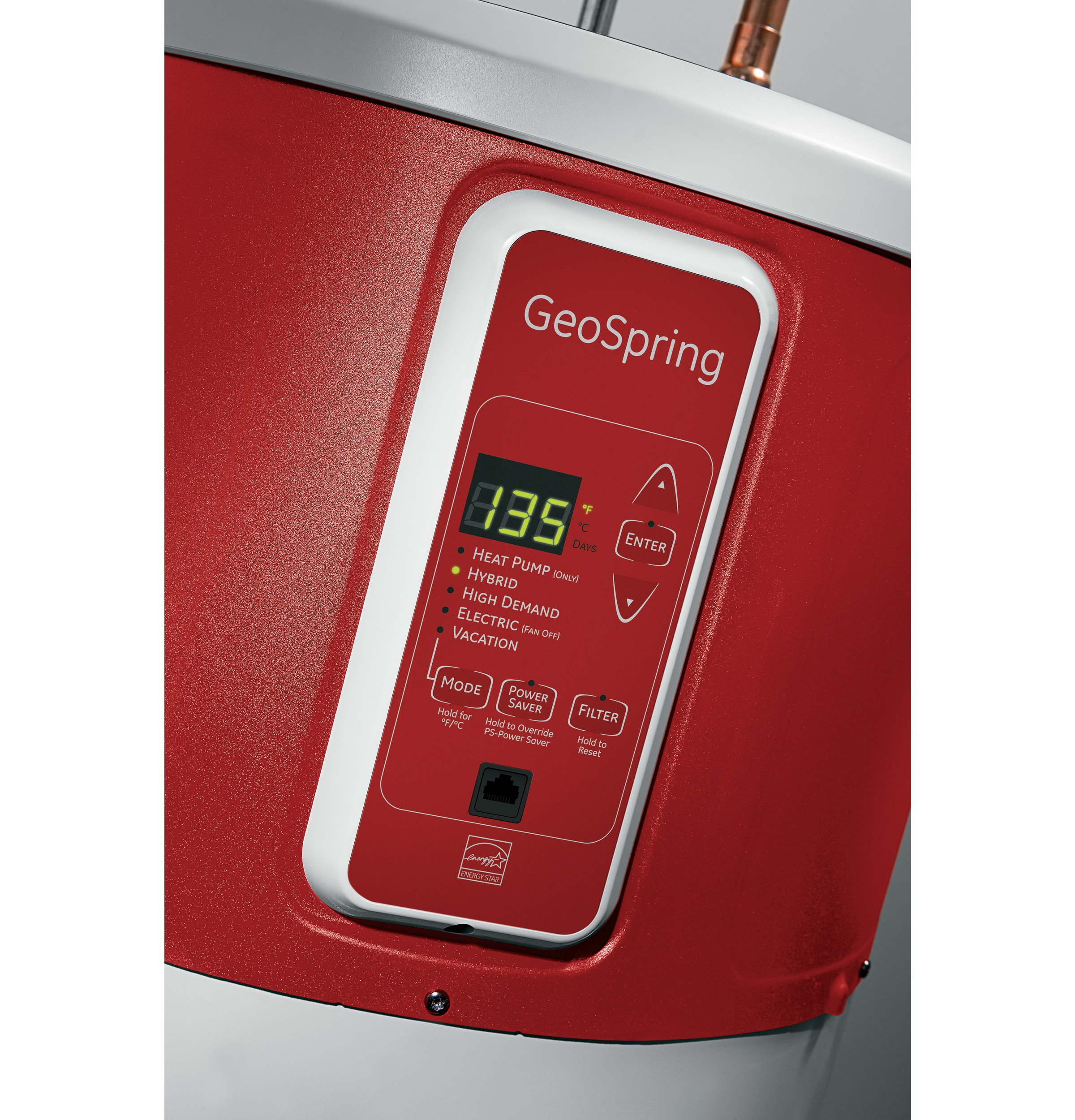 GeoSpring Hybrid Electric Water Heater GEH50DEEDSR GE Appliances