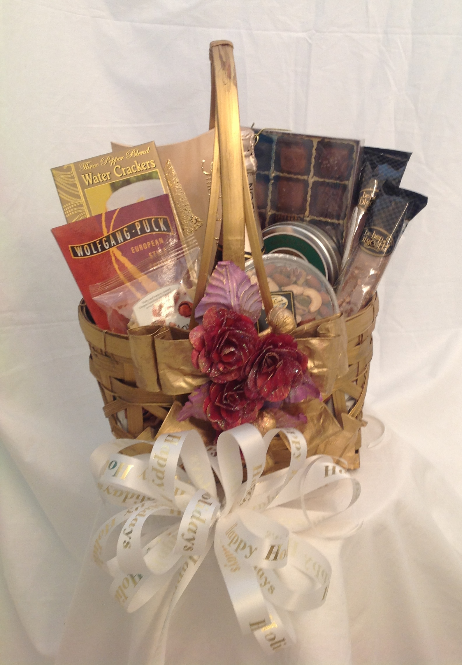 Golden Anniversary Gift Basket Hand Delivered In Las Vegas 