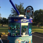 Hawaiian Shave Ice Business With Trailer Kiosk