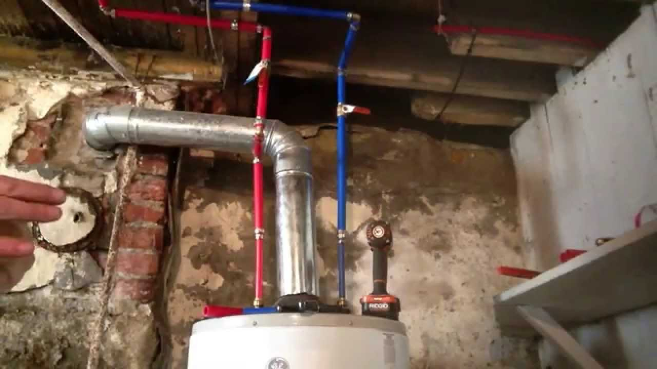 Installing Water Heater With Pex MyCoffeepot Org