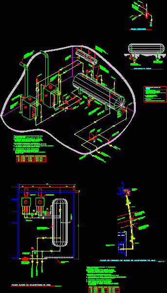 Isometrico Calentador De Agua En AutoCAD CAD 245 5 KB Bibliocad