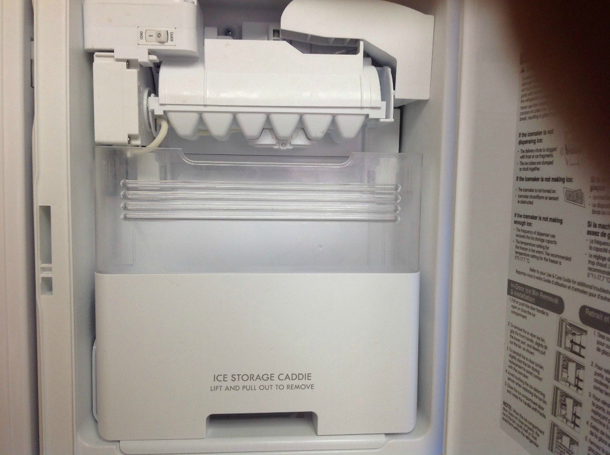 Kenmore Elite Icemaker Not Dumping Ice ThriftyFun