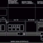 Kitchen Buffet Self Service DWG Block For AutoCAD Designs CAD