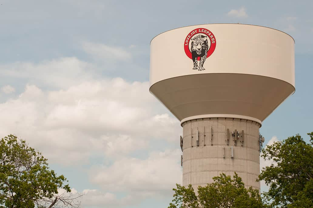 Lucas Water Tower Ben Franklin Punctual Plumber Dallas