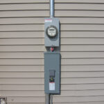 Meter Base On House Fulton County REMC