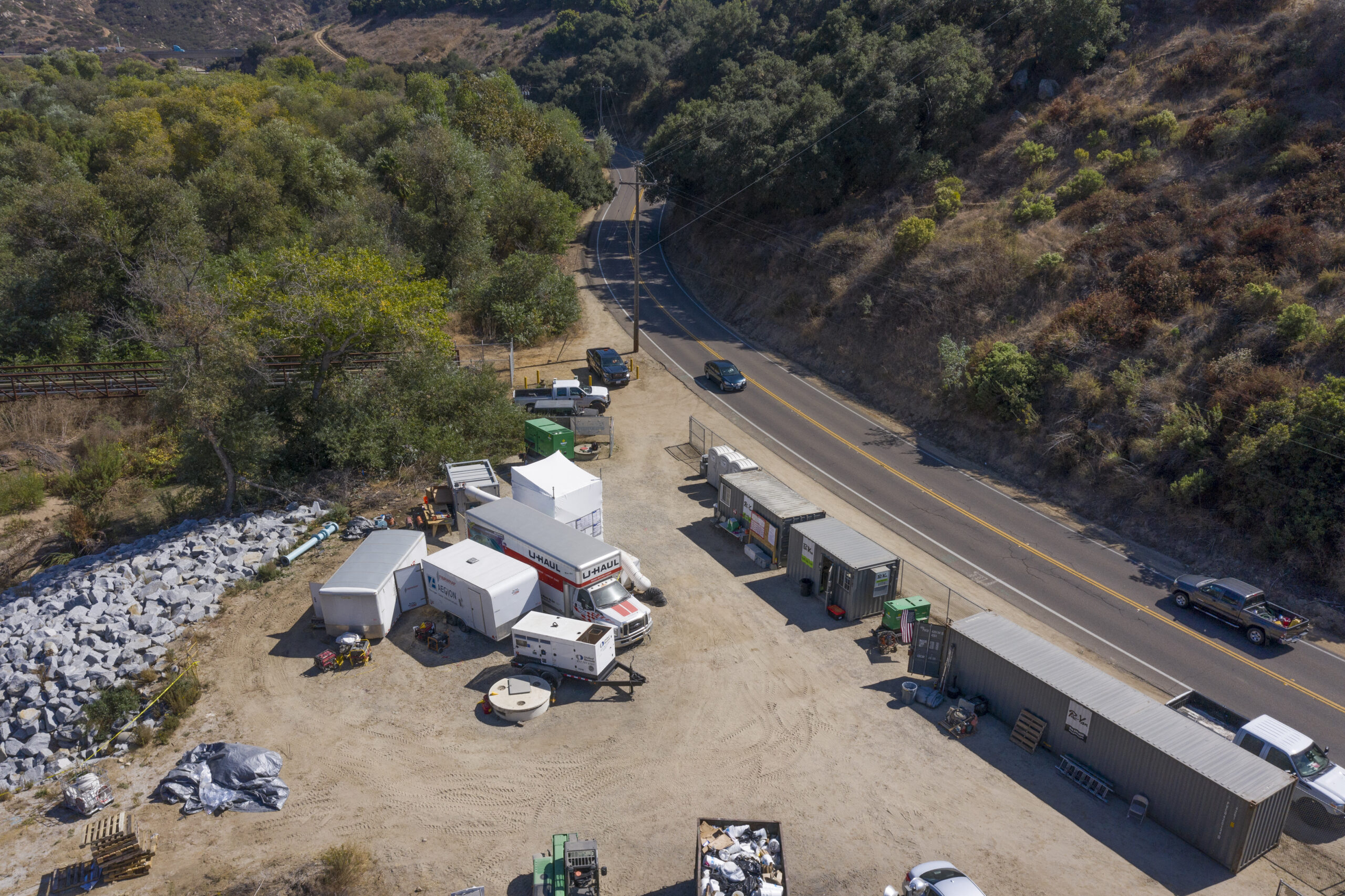 Moosa Canyon Erosion Control San Diego County Water Authority