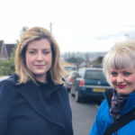 Penny Mordaunt MP Hits The Campaign Trail In Paulsgrove