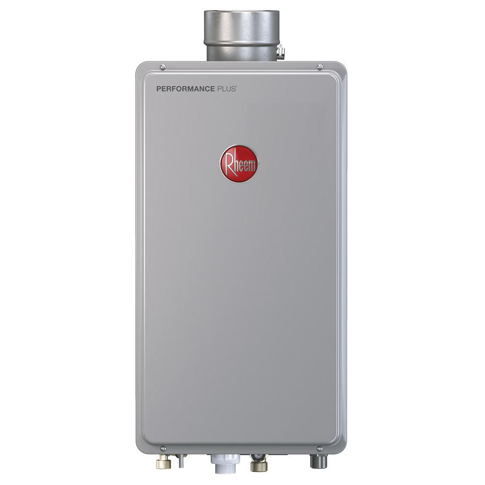 Rheem 9 5 GPM Liquid Propane Indoor Tankless Water Heater Tank 