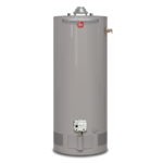 Rheem Conventional Water Heater 1Click Heating Cooling