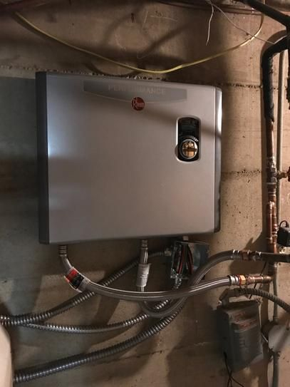 Rheem Performance 36 Kw Self Modulating 7 03 GPM Tankless Electric 