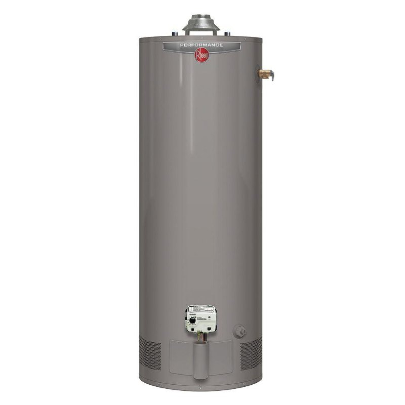 Rheem Ultra Low NOx 40 Gallon Natural Gas Water Heater With 6 Year