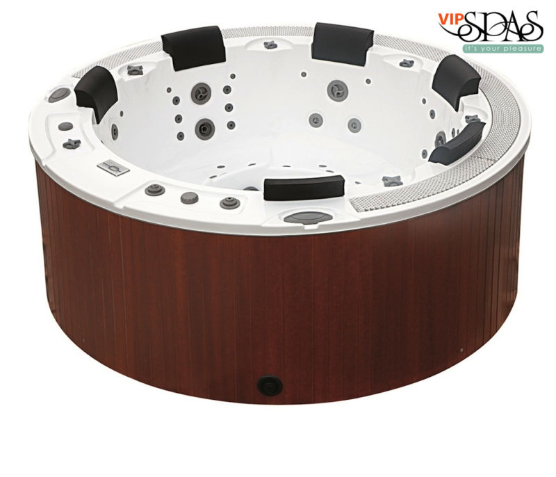 Round Elegant Spa Portable Hot Tub Jacuzzi From Vip Spas For Sale