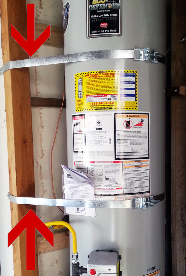 San Diego Water Heater Code Requirement Information