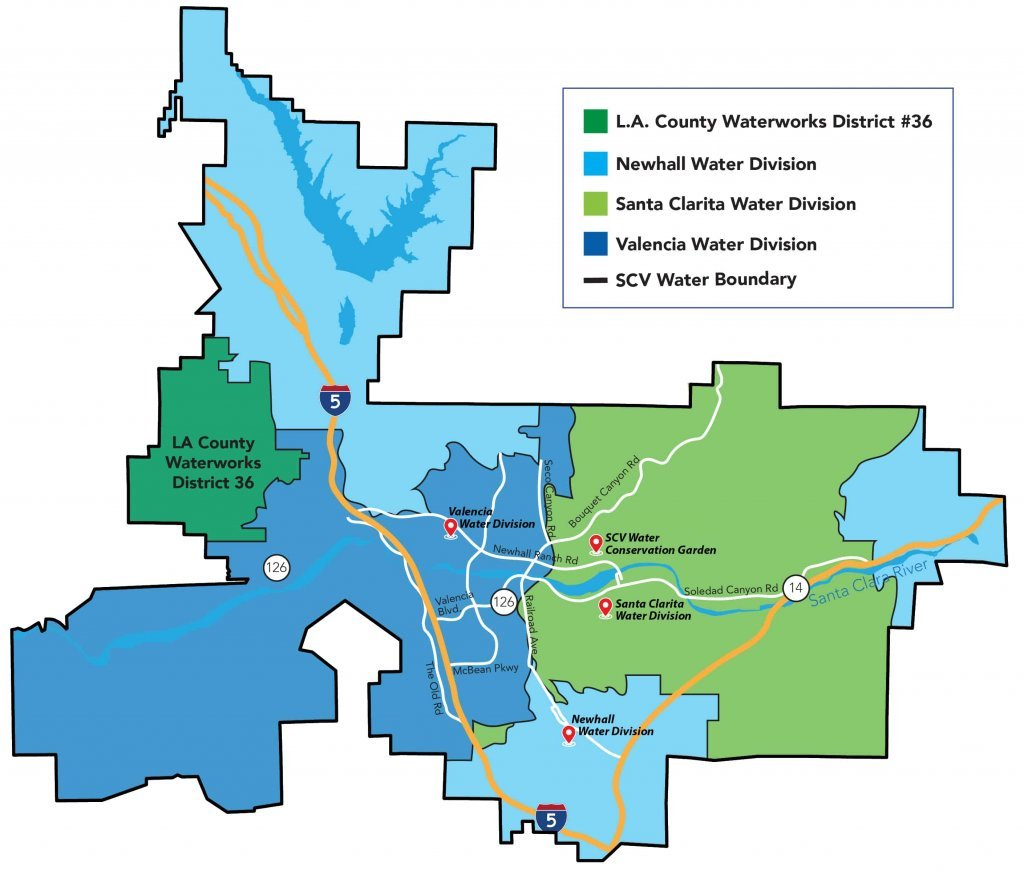 SCV Division Map 2 SCV Water