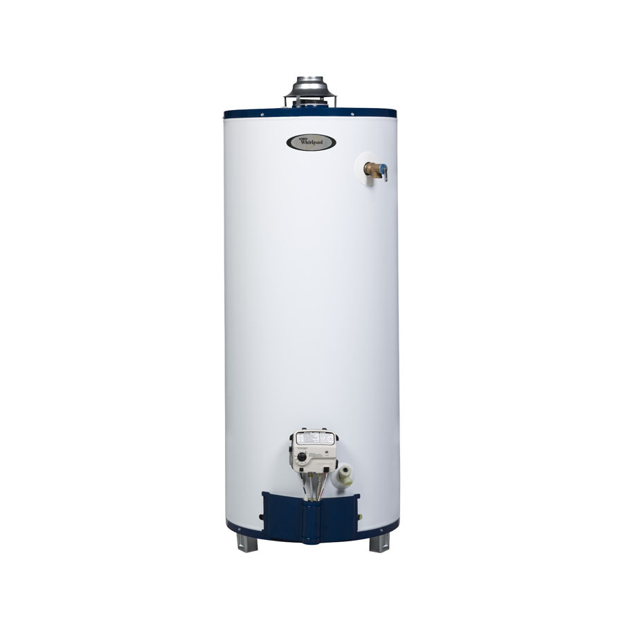 Shop Whirlpool 6th Sense 40 Gallon 6 Year Short Gas Water Heater 