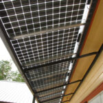 Steely Residence Custom BIPV Solar Awning Energy Design