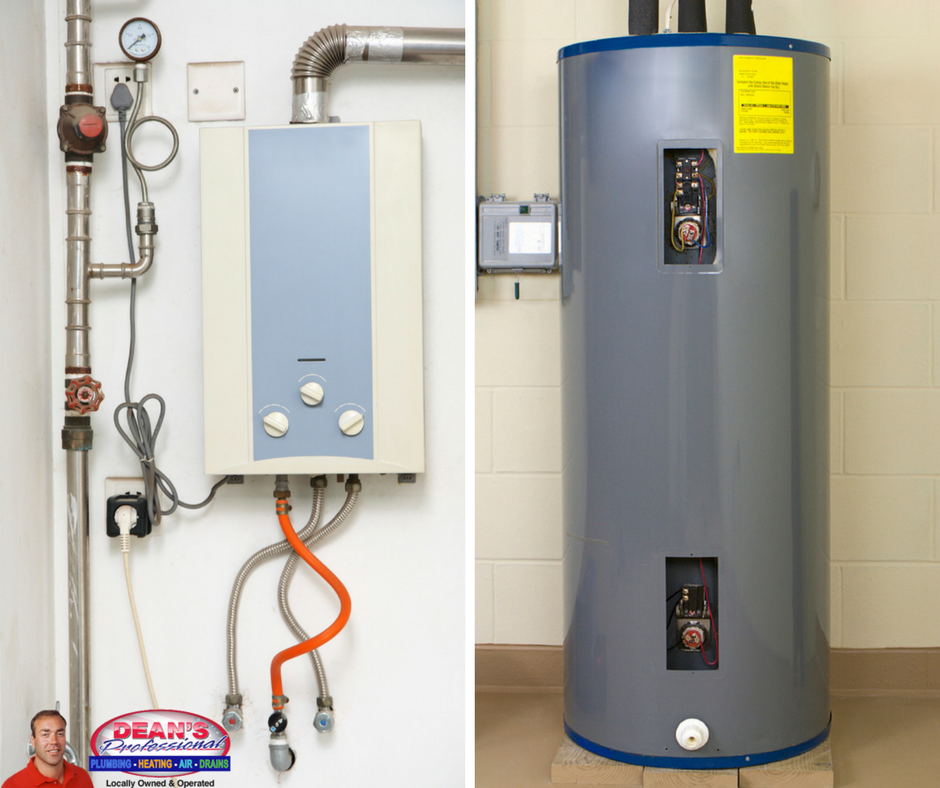 Tankless Vs Traditional Water Heaters Water Heater Installation 