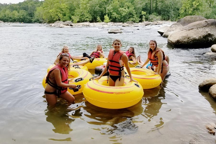 Tubing Kayaking Fishing On The Congaree Saluda Rivers