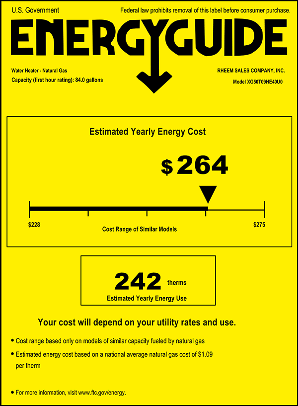 Understanding UEF And Energy Efficiency In Water Heaters Rheem 