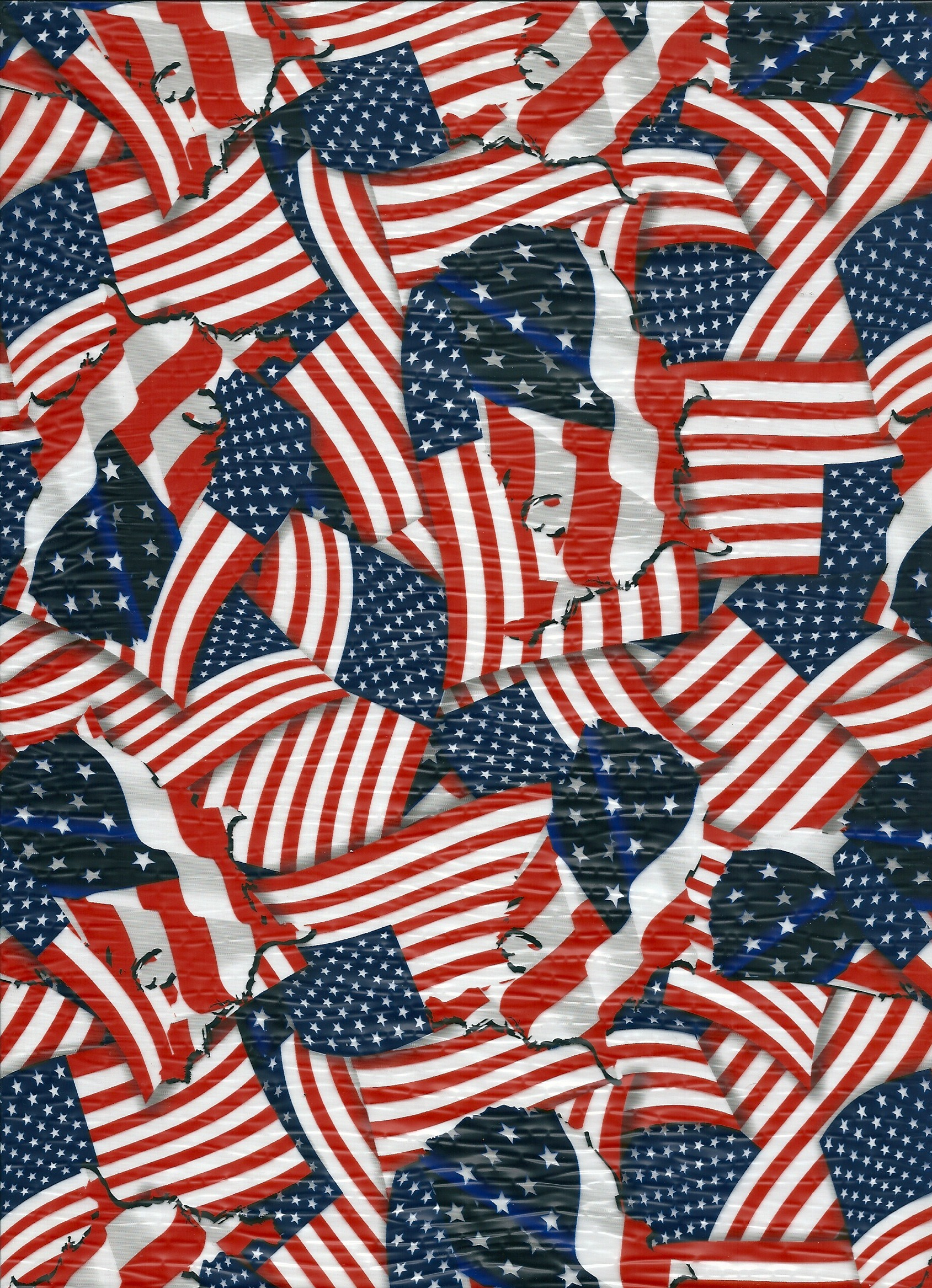 USA Flag Hydrographics Film 100cm