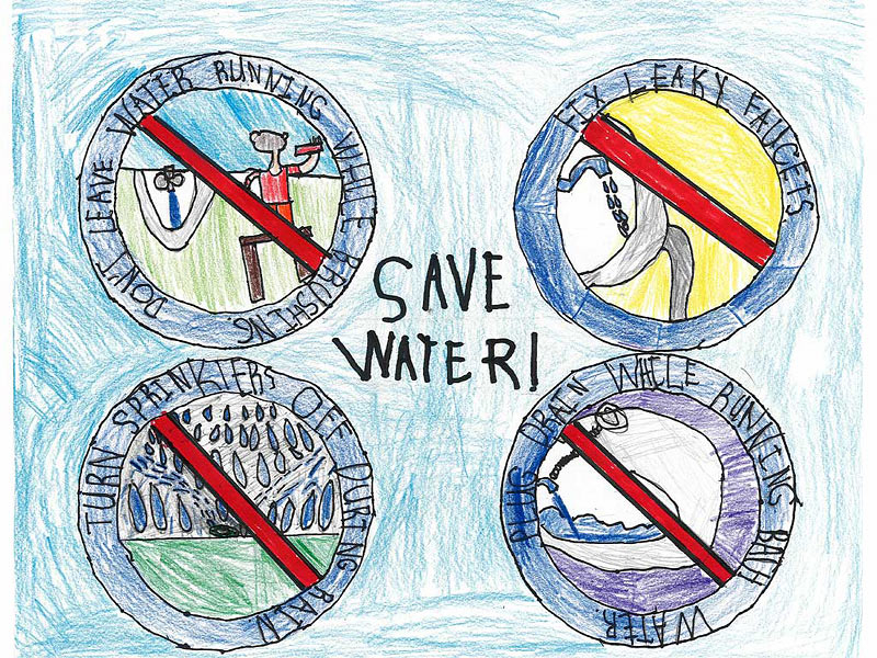 Water Conservation Poster Contest Wallpaper City Of San Diego