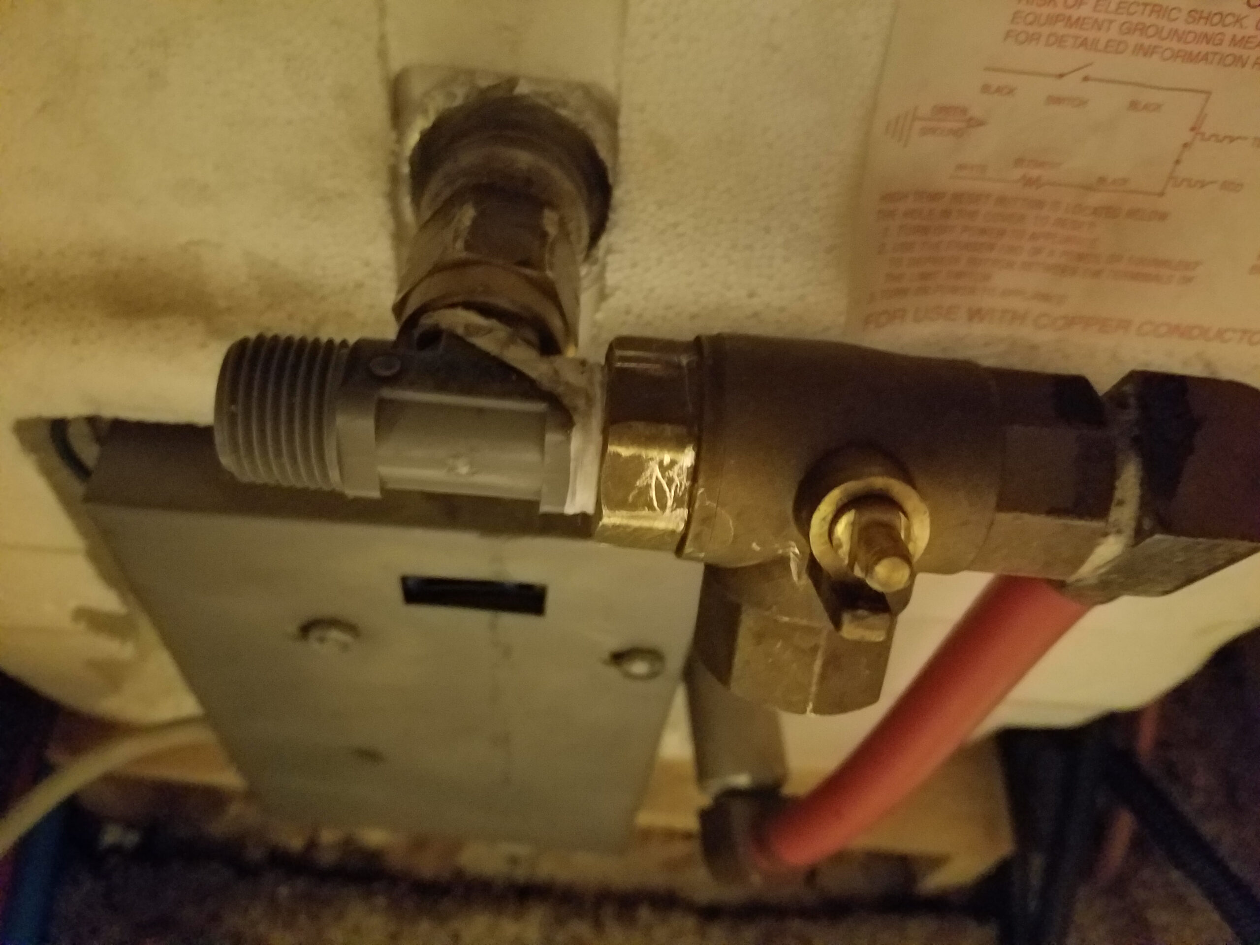 Water Heater Check Valve Water And Holding Tanks FMCA RV Forums A 