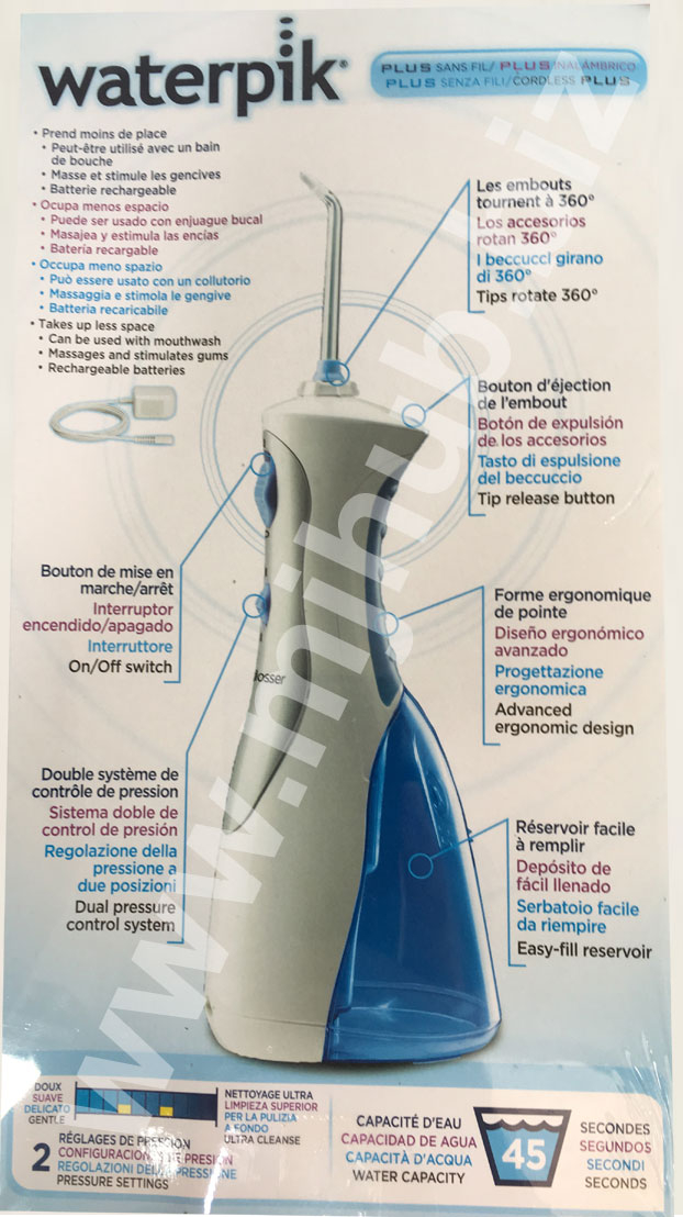 Waterpik Ultra Cordless Water Flosser WP 450 MJ HUB PTE LTD