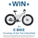 Win An E Bike From Sol Tek Industries Visit Us At Visalia SpringFest