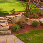 Xeriscaping Installation Rock Mulch Perennials SA Landscaping