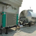 550LPH 22KW Air Source Heat Pump Water Heater System Commercial