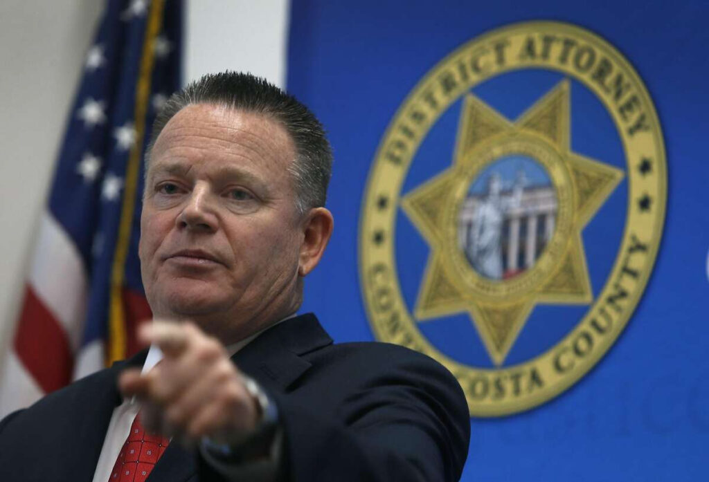 Contra Costa County DA Quits After Charges Filed